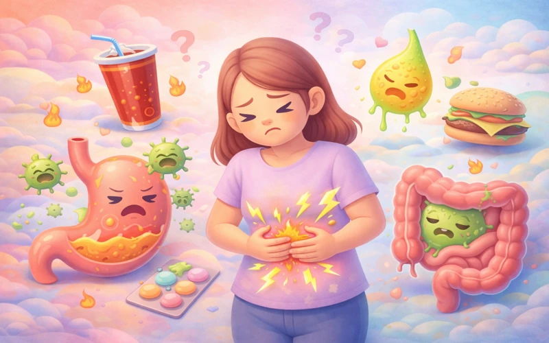 Why gastric problems occur