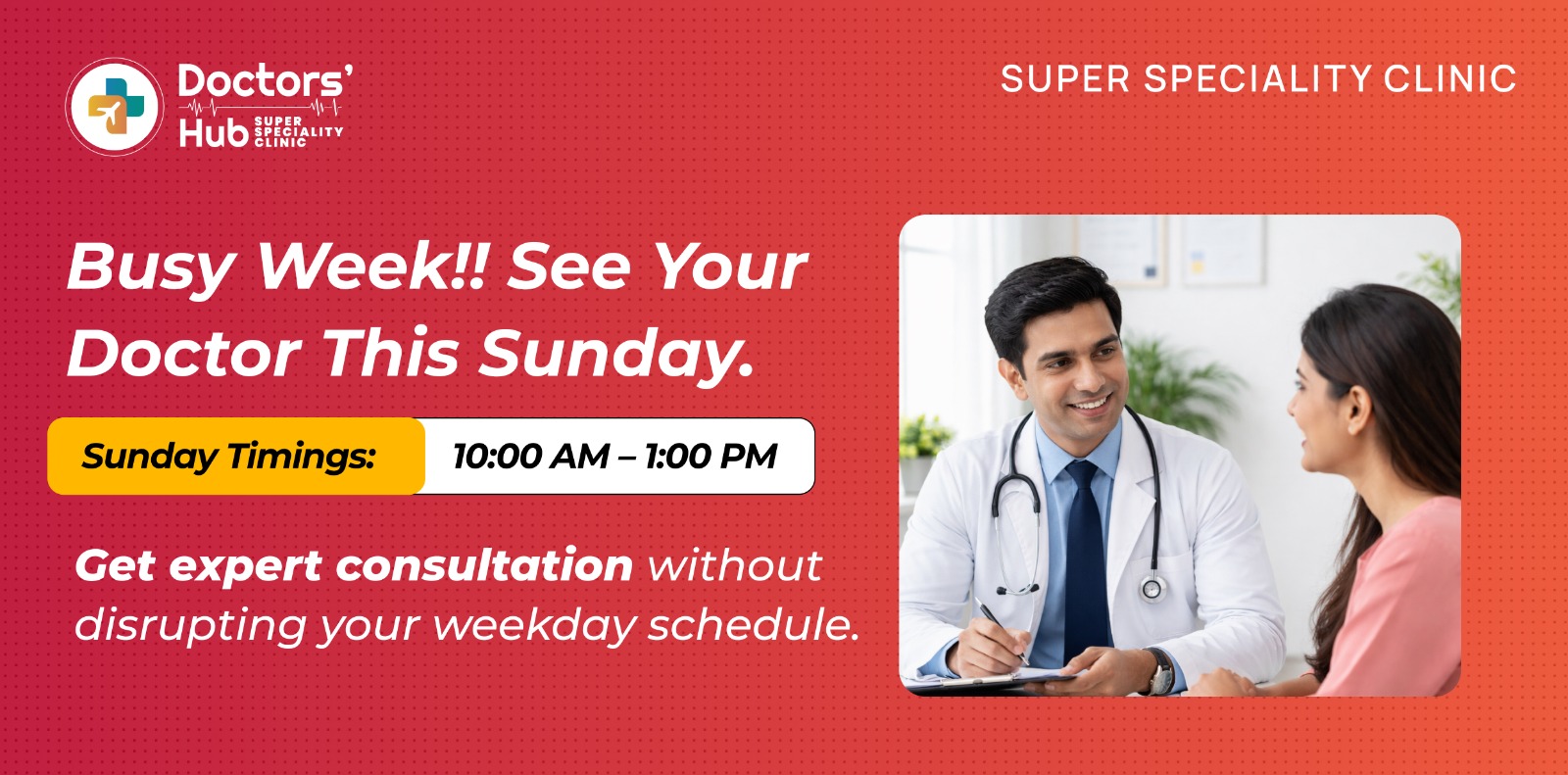 doctor near me on sunday