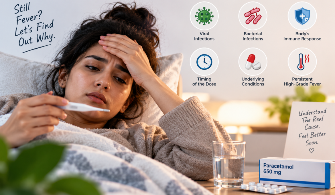 Why Is My Fever Not Coming Down After Paracetamol?